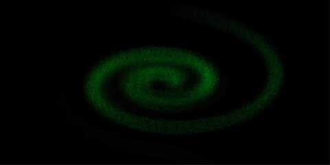 abstract green background with circles