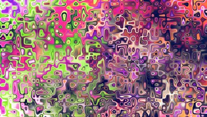 Obraz premium Abstract organic cellular texture with soft purple and pink tones, fluid mosaic pattern and dreamy digital surface