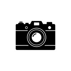 Vintage Film Camera Silhouette