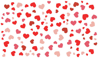 romantic heart seamless pattern love background design, dense hearts repeating valentine texture wallpaper, love romance heart pattern red pink Background for Valentine, Love and Romantic Decorations