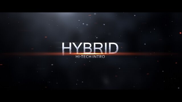 Hybrid Glitch Title Sequence