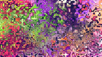Fototapeta premium Abstract organic cellular texture with soft purple and pink tones, fluid mosaic pattern and dreamy digital surface