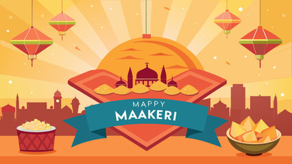 Maakeri isolated on white background Vector