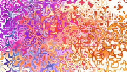 Obraz premium Abstract organic cellular texture with soft purple and pink tones, fluid mosaic pattern and dreamy digital surface