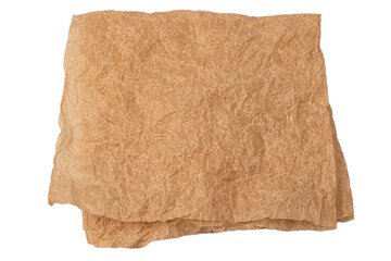 Obraz premium Crumpled paper as background. Top view.