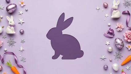 Happy Easter greeting card with beautiful background for happy easter graphic design vector illustration