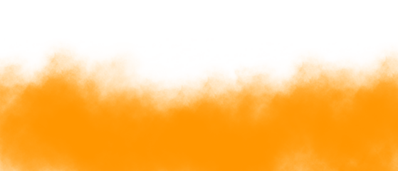 Vibrant orange smoke effect on transparent background for creative design and editing isolated cutout with graphic and resource and backdrop