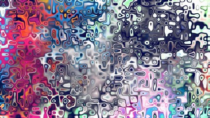 Abstract organic cellular texture with soft purple and pink tones, fluid mosaic pattern and dreamy digital surface