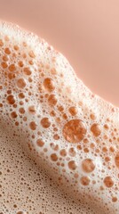 Seamless Peach Accent Pattern with Matte Finish on Clean Background