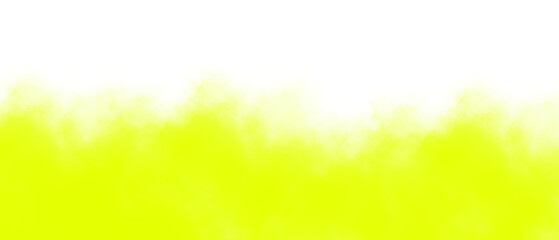Fototapeta premium Vibrant yellow smoke effect on transparent background for creative design and editing isolated cutout with graphic and resource and colorful