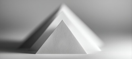 Seamless Triangle Pattern Background with Matte Tonal Shift and CTA Space