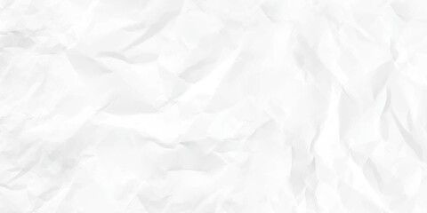 Paper texture background, Crumpled paper. White creased paper. Paper texture Crumpled White. Top view.