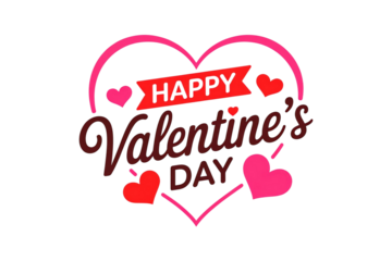 Happy Velentines day wishing design, in red heart outline filled with Velentines day text, Beautiful Velentines day typography trending Design for printing 
