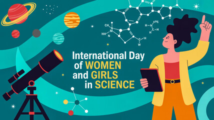 Celebrating international day of women and girls in science with space and chemistry