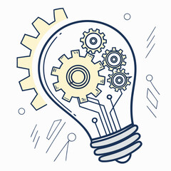 light bulb idea concept