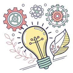 creative light bulb idea