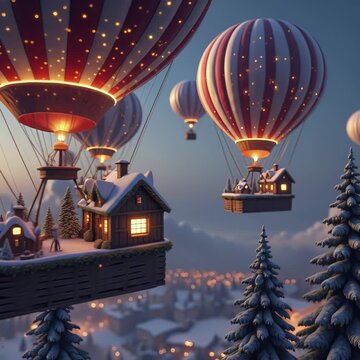 de invierno, navida, nieve, &aacute;rbol, paisaje, ilustraci&oacute;n, vacaciones, vector, bosque, escena, cardar, celebraciones, noche, a&ntilde;o nuevo, nevado, casa, estrella, pueblo, decoraciones, bungalow, dibujos an