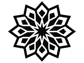 islamic golden pattern design