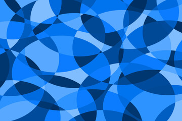 ランダムに重なる円のモザイク 1-17-2