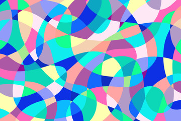 曲線のモザイク 1-13