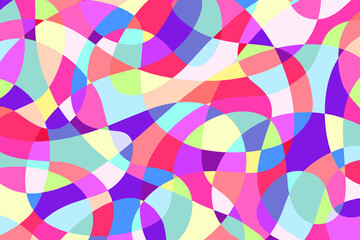 曲線のモザイク 1-23