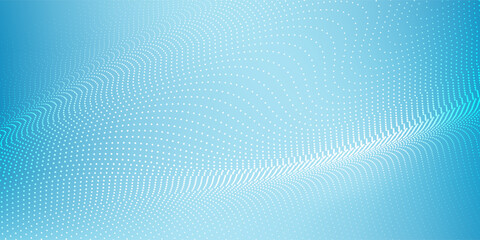 Dot textured abstract background with a smooth gradient transitioning from light sky blue simple abstract modern