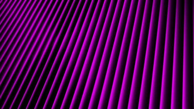 Abstract blue and black diagonal stripes background with glowing 3d texture