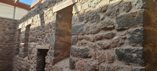 Ishak Pasha Palace, Dogubeyazit. Architectural details, close-up, interiors.