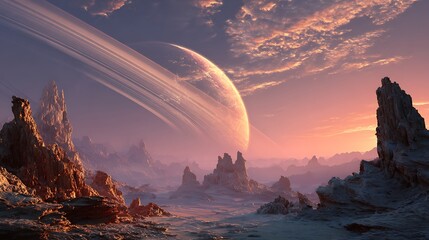 sunrise over the mountains