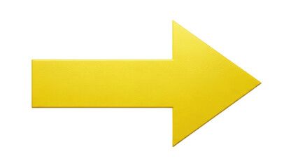 Bright yellow arrow pointing right © Tracie
