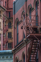 Old buildings and architecture in Gastown Vancouver B.C.