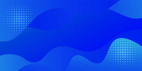 Abstract blue color background. Dynamic shapes composition. Eps10 vector