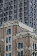 Old buildings and architecture in Gastown Vancouver B.C.