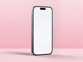 &ldquo;Modern Valentine&rsquo;s Day concept showing a smartphone,  soft pink background,  copy space, realistic lighting.&rdquo;