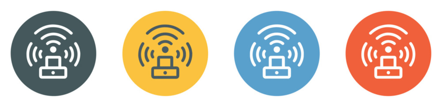 fiber optic cable icon vector