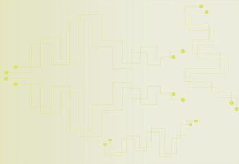 Obraz premium abstract technology background in illustration