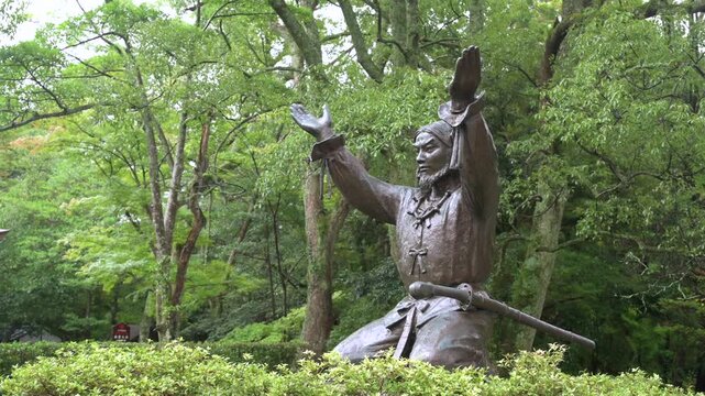 島根 出雲大社 ムスビの御神像