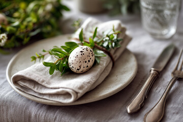 Easter Eggs in a Basket Ready for Blessing &mdash; Traditional Holiday Preparation