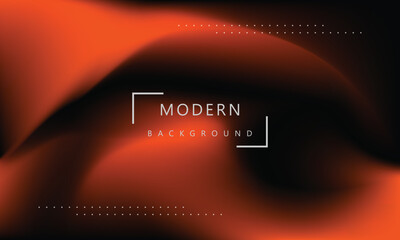 Dynamic colorful geometric gradient red and orange color mesh background vector