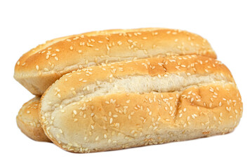 the Hot dog bun with Sesame