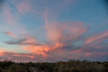 a sunset in arizona  © Allison