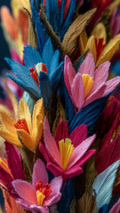 Handmade Palm Decoration &mdash; Traditional Palm Sunday Craft Detail