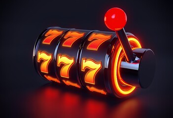 3d casino slot machine with 777