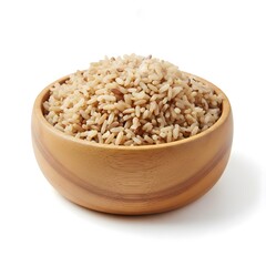 brown rice in a bowl