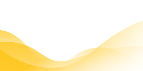 Modern background with subtle yellow waves and white space for text and messages. Template design