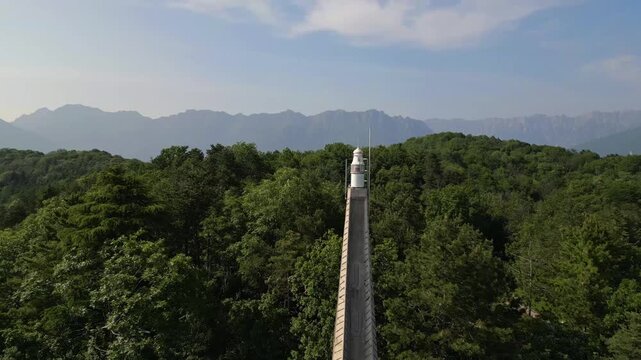 Mount Bernadia Lighthouse and Fortress, Friuli
