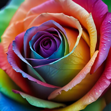Arcoiris rosa.