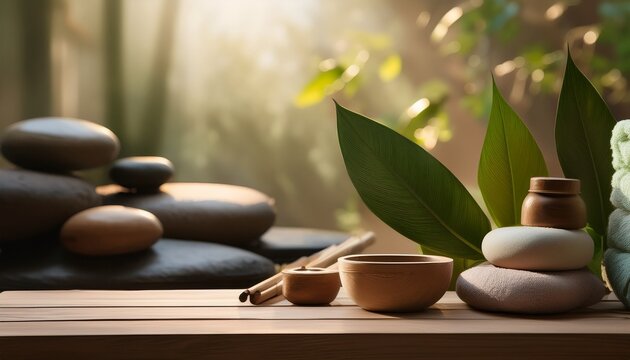 Eco Wellness Authentische Ruhe Und Naturliche Texturen
