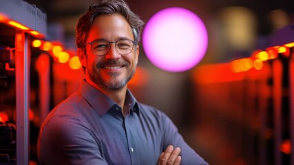 Expert in data center management shares insights about server operations and maintenance techniques in a busy facility