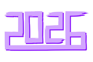 text label - year 2026